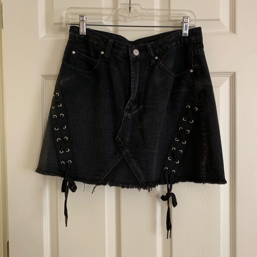 Denim skirt